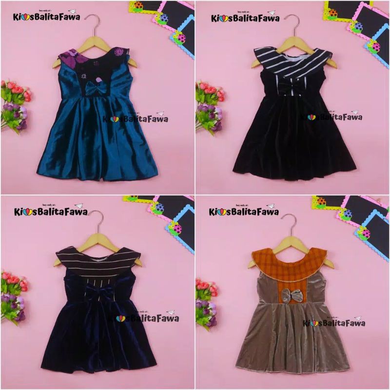 baju dres anak perempuan 0-5thn thn barang bagus harga murah bangat