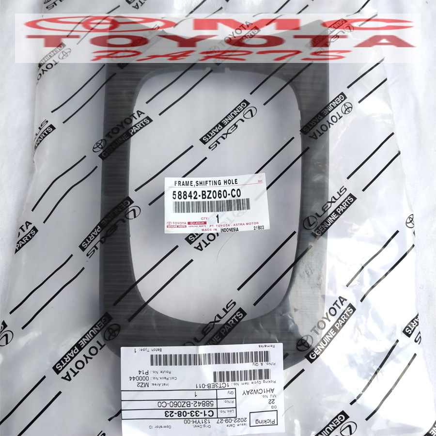 Frame Cover Panel Shifter All New Avanza Xenia 58842-BZ060-C0