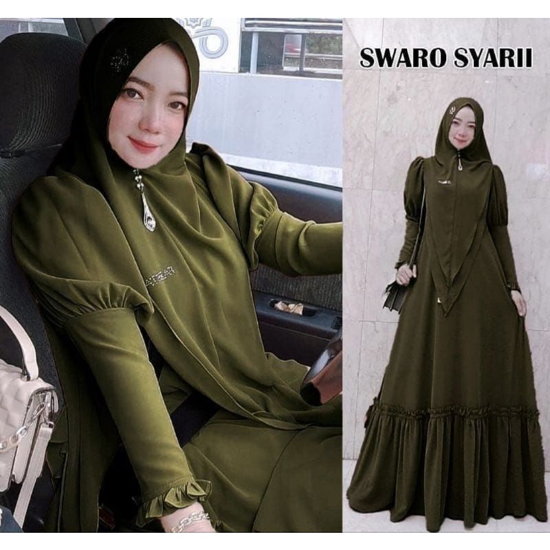 Baju Wanita Gamis Dewasa Terbaru Gamis Muslimah Ceruty Babydoll Baju Gamis Perempuan di wasa Terbaru