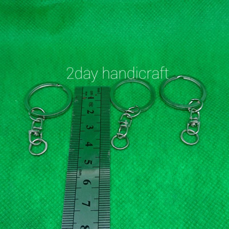 Ring Gantungan Kunci Tebal - Bahan Gantunan Kunci - Ring Ganci