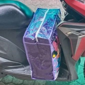 Tas laundry Kecil / Tas Karung Plastik / Tas Multifungsi