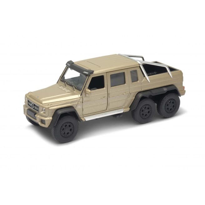 Diecast  mobil Mercedes Benz G63 6x6 metal besi Welly 1/36