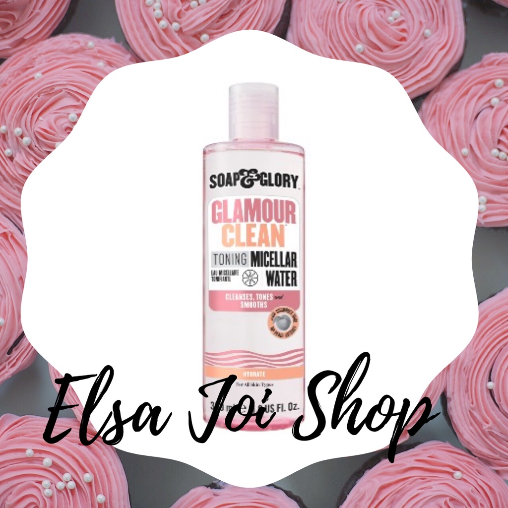 Soap &amp; Glory Glamour Clean Toning Micellar Water Makeup Remover - 350 Ml