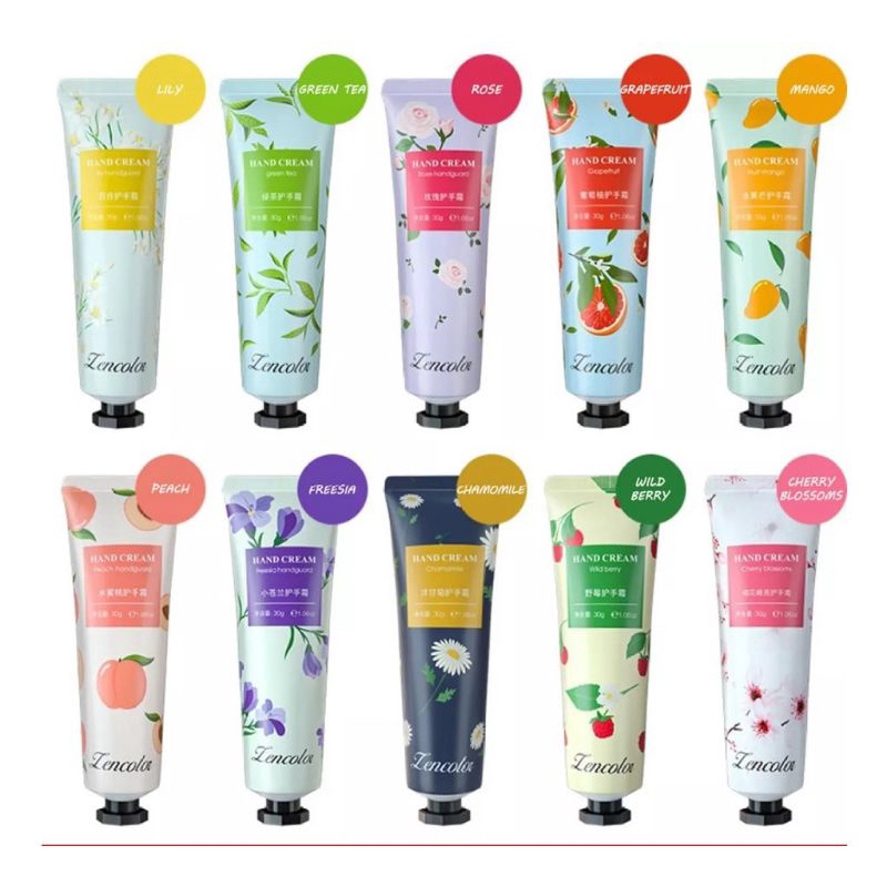 LENCOLOR HANDCREAM - Krim pelembab tangan kering dan kasar