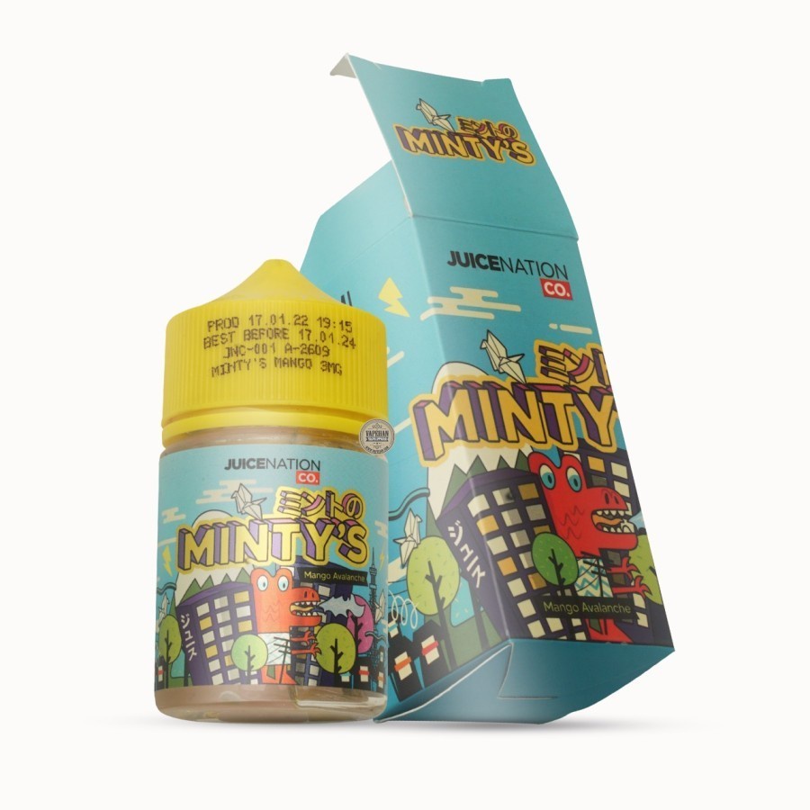 MINTYS Mango Avalanche 3MG 60ML By Juicenation Company