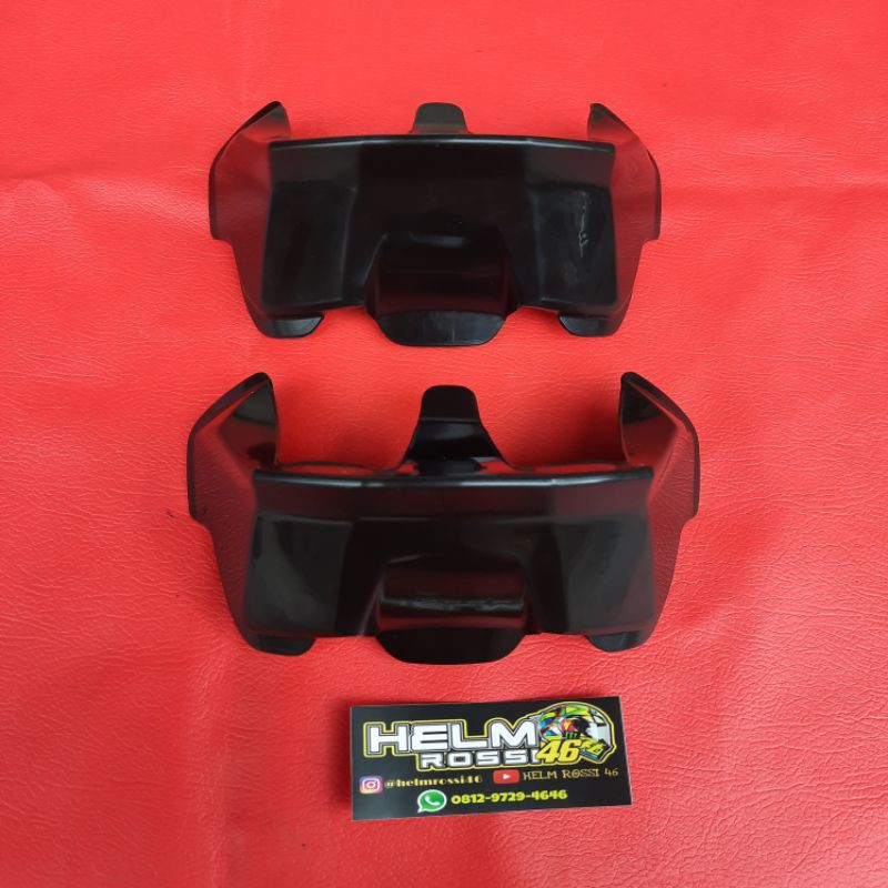 Spoiler ARAI GP PED PAD ARAI RX7X - RR5 - SZ RAM - COPY ARAI - TSR ARAI - Warna Hitam Bening Putih White Winglet ARAI