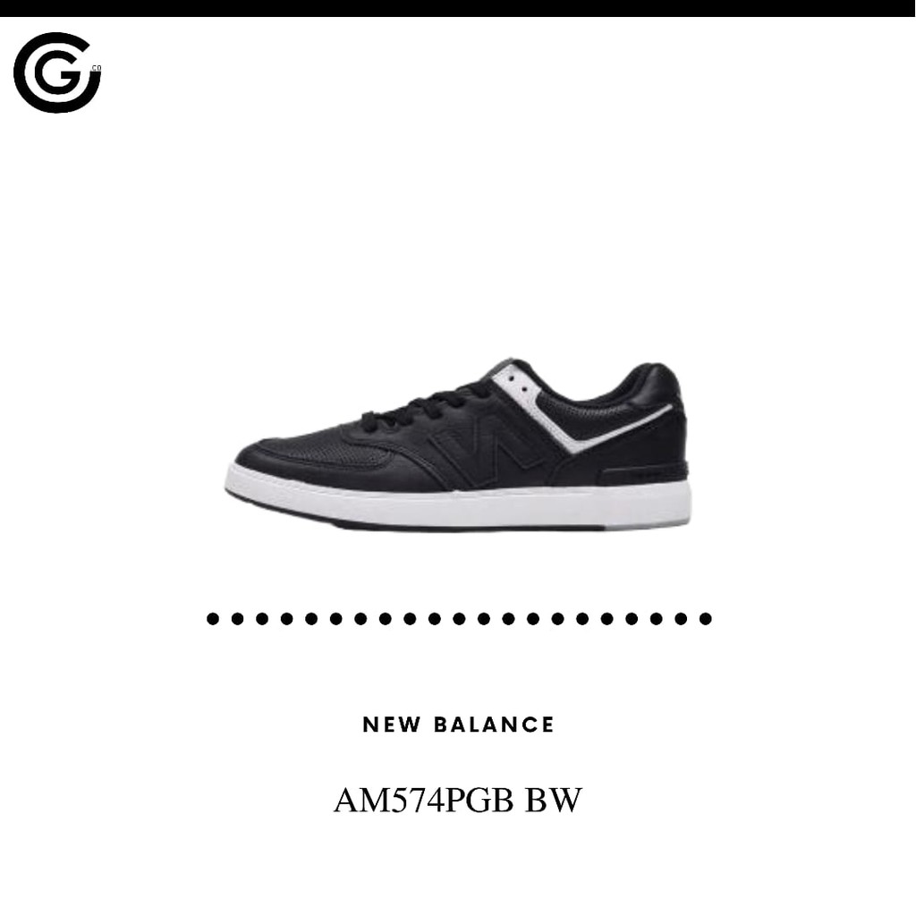 New Balance AM574PBG Black White