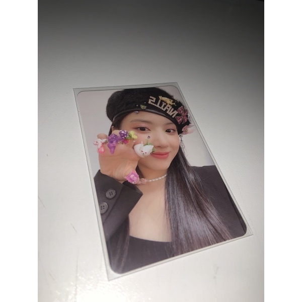 pc photocard jiwoo ad mare blind package liminted edition  official nmixx