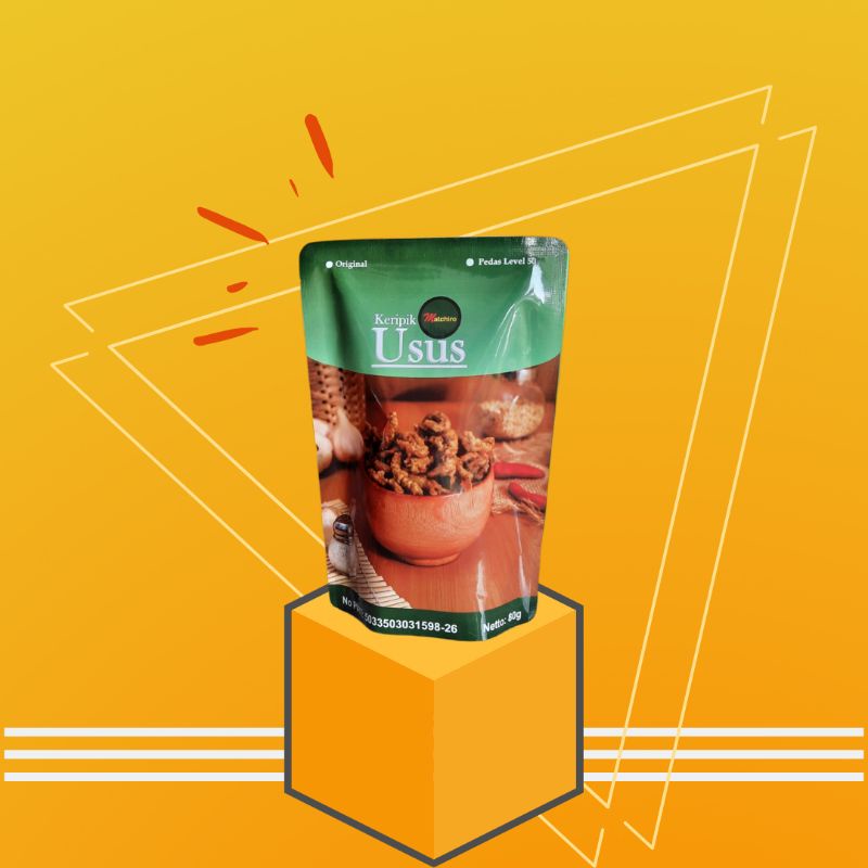 

KERIPIK USUS PEDAS 100g | camilan viral | makanan ringan | shopee1212