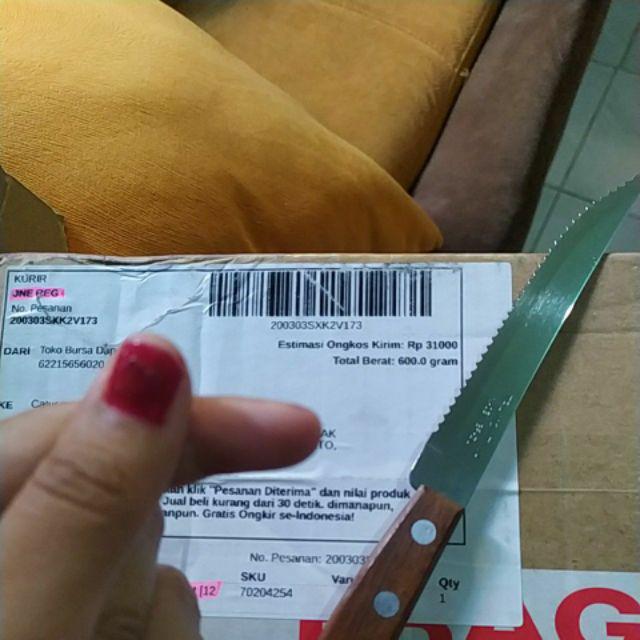 Tramontina Tradicional Pisau Steak Set [12 Pcs]