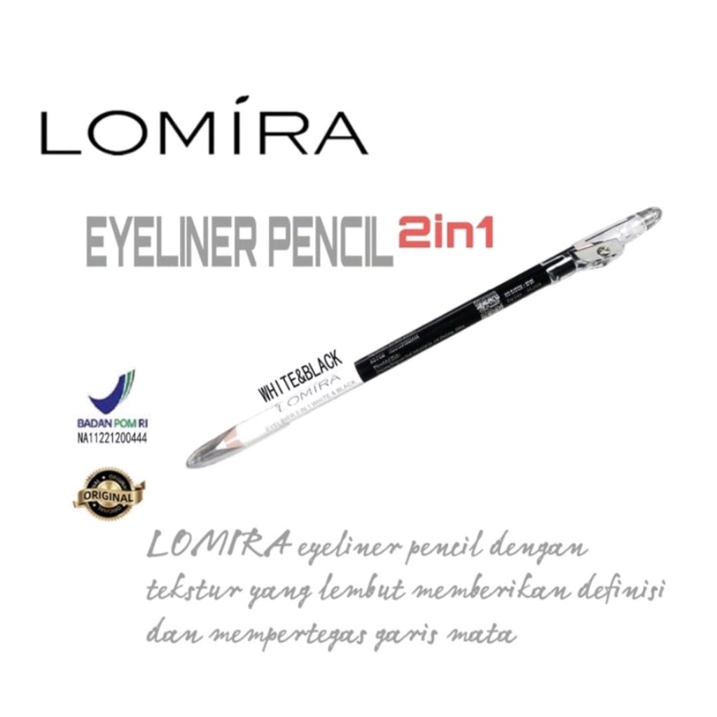 LOMIRA EYELINER PENCIL 2in1