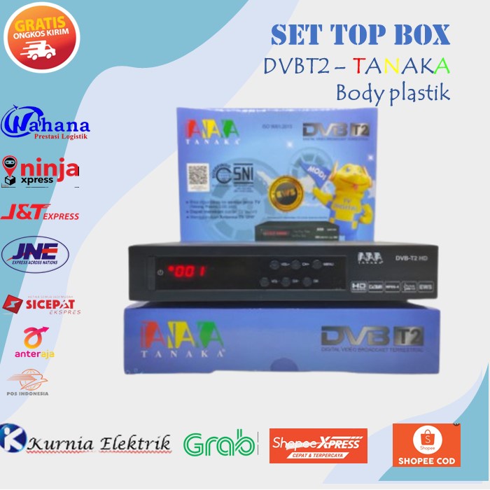 Jual Alat Set Top Bok Tv Digital Tv Bok Digital STB DVB T2 V1 DIGITAL ...