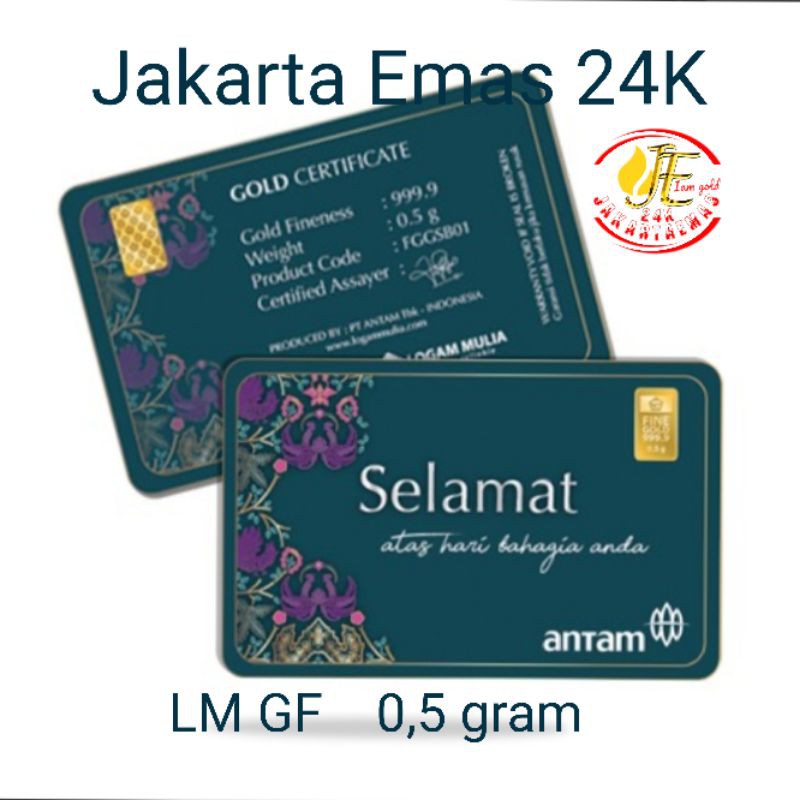 emas antam gift series 0,5 gram selamat