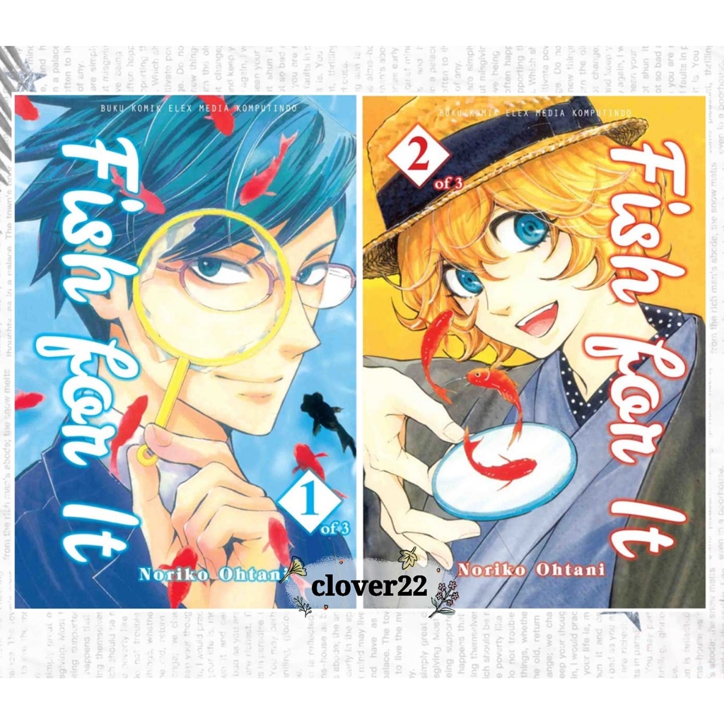 Komik Fish For it Vol. 1-2 by Noriko Ohtani