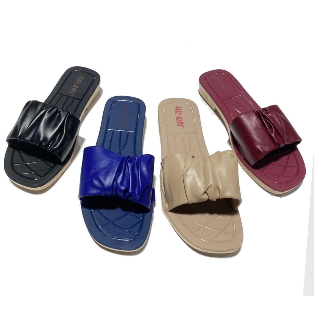 Bara~Bara Sandal Jelly Kokop Kerut 1186-KBK (F6)
