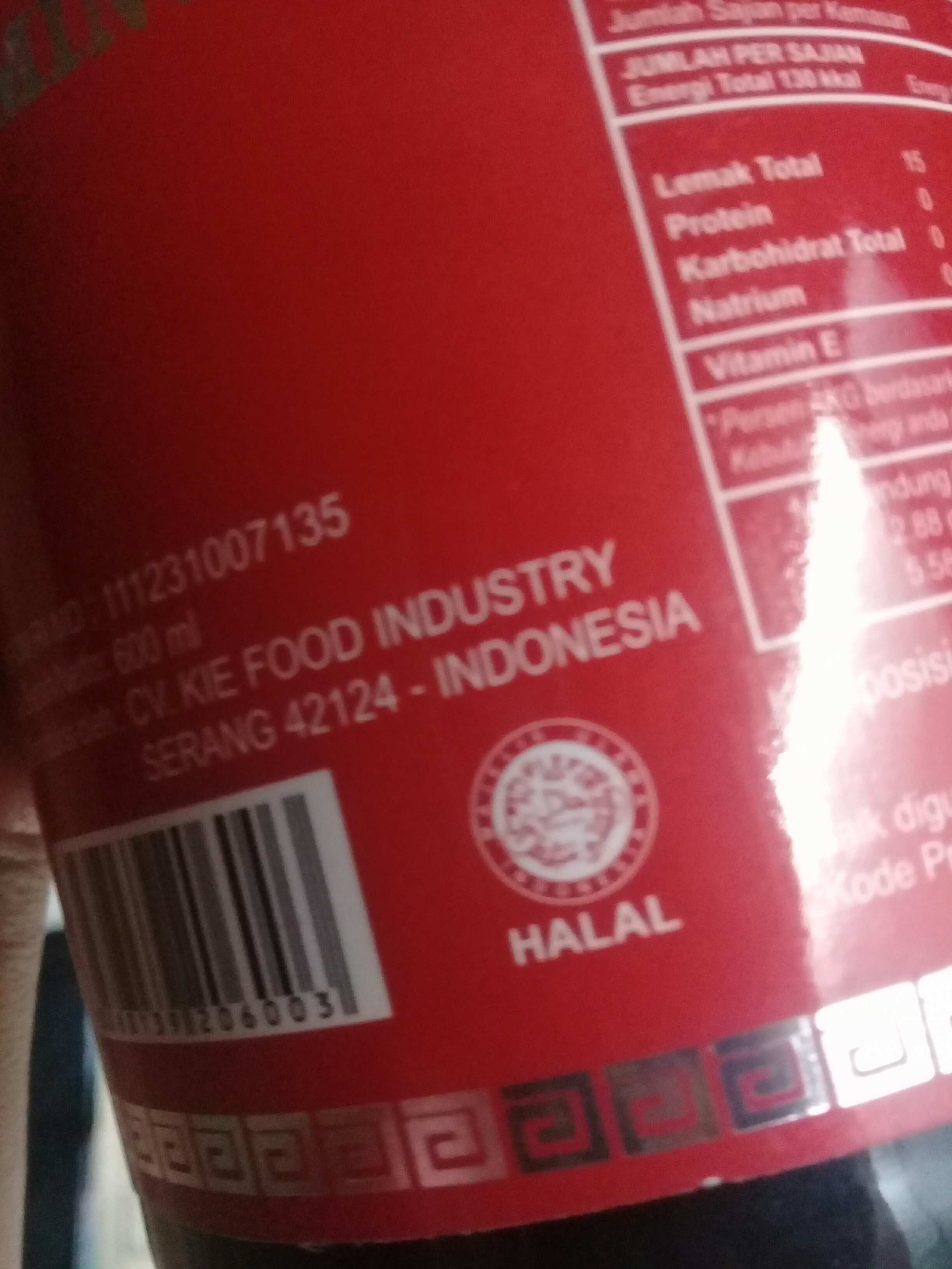 Minyak Wijen Oh Guan Hing (600ml)