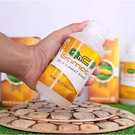 Obat Batu Empedu Herbal Batu Ginjal Alami Qnc Jelly Gamat 300 Ml Original BPOM Dan Halal MUI