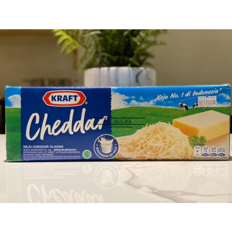 

Keju Kraft Cheddar 2kg