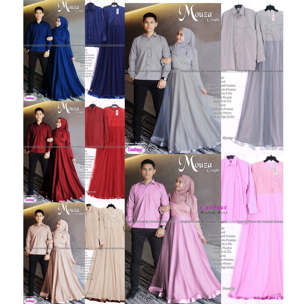 MOUZA COUPLE/ couple dewasa/ couple murah/ by canti