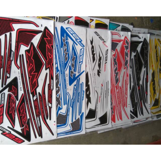 Xeon stiker motor sticker striping thailand thailook