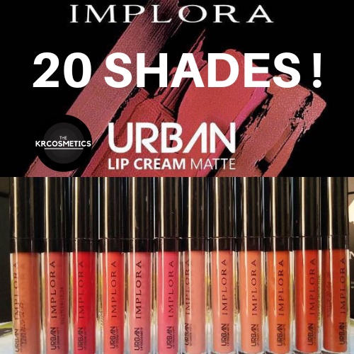 IMPLORA Urban Lip Cream Matte 2,9 gr