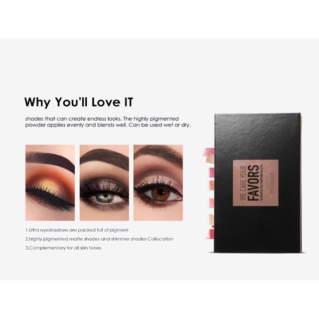 FOCALLURE Eyeshadow Palette 18 Colors