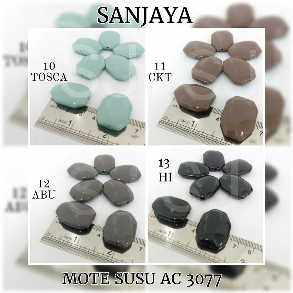 MOTE SUSU / MANIK SUSU / MANIK SUSU GLOSSY / MANIK SUSU SEGI ENAM / MOTE SUSU AC 3077