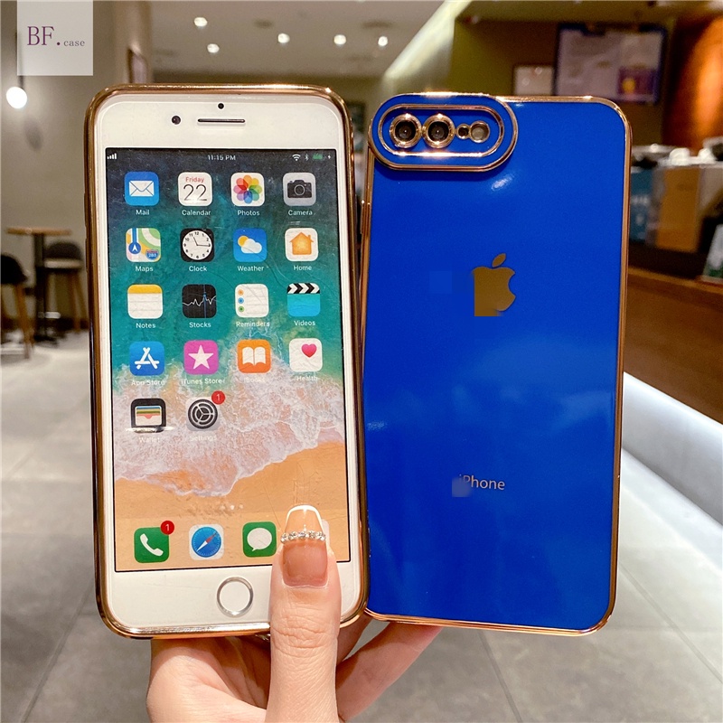 Soft Case Pelindung Lensa Kamera 6d Electroplating Bahan Silikon Untuk Iphone 11 12 Pro Max 12mini