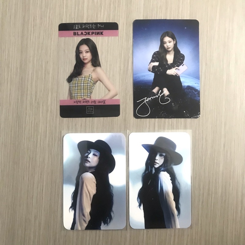 PHOTOCARD JENNIE MISE EN SCENE GLOBE V1 PHONECASE DIY BLACKPINK