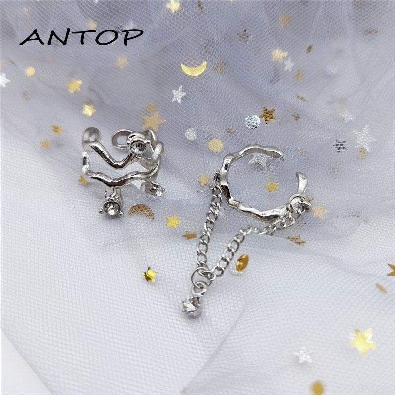 2pcs Cincin Model Gelombang Irregular Adjustable Untuk Wanita