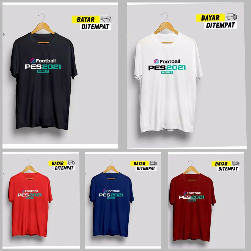 Baju kaos kualitas distro/BAJU PES MOBILE 2021