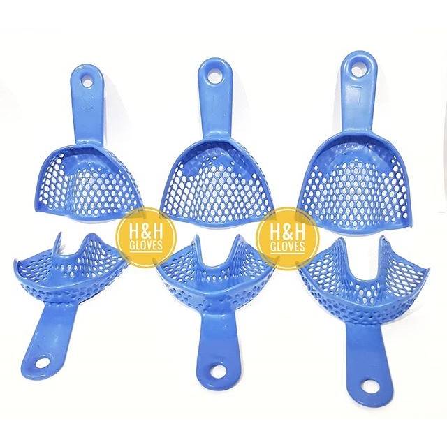 Sendok Cetak Gigi Mulut / Dental Impression Tray / Sendok Cetak Plastik