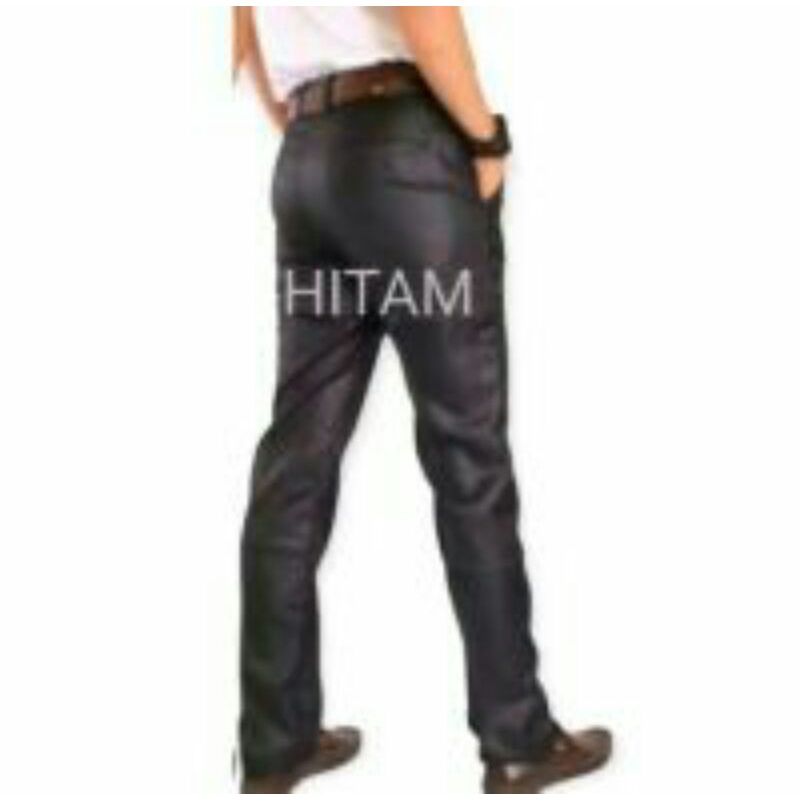 CELANA FORMAL PRIA DASAR MENGKILAT SLIMFIT (28-37)TERLARIS