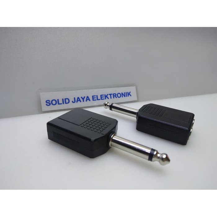 Konektor Connector Sambungan Mic Cabang Mic Mono