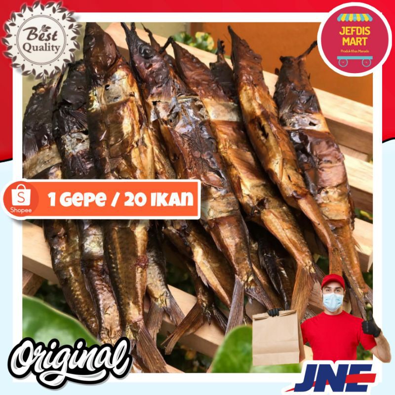 

Ikan roa asap kering khas manado cocok untuk sambal 1 gepe isi 20 TERMURAH