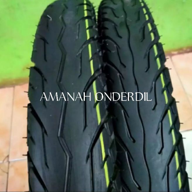 Ban motor ring 17 sepasang Merk IRC/Federal - Ukuran 80/90-70/90 Ring 17 Supra,Jupiter,Vega dll