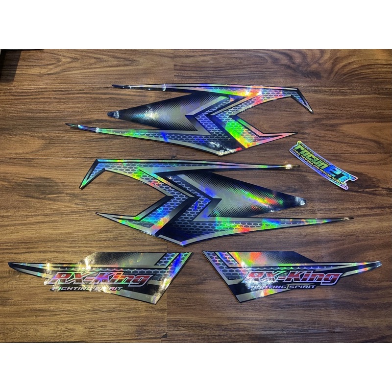 striping Rx King SE GOLD LIMITE EDITION 2003 hologram pelangi