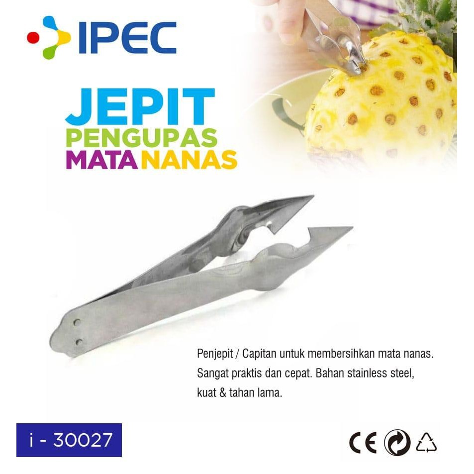 Penjepit Mata Nanas Pengupas Mata Nanas Dapur Stainless Steel Capitan Biji Nanas 30027