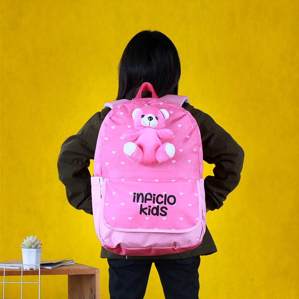 Tas Sekolah Anak TK SD Perempuan Original Backpack Punggung Premium Quality K973