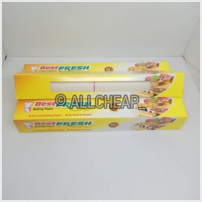 BEST FRESH BAKING PAPER BESTFRESH KERTAS BAKING ROTI 30cm X 10m