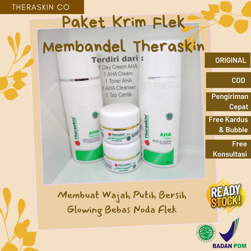 Krim Flek / Paket Flek / Cream Flek / Theraskin Flek / Crem Flek / Teraskin Flek / Theraskin Flek BP