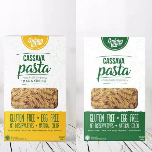 

PASTA-ANEKA- LADANG LIMA CASSAVA PASTA MAC & CHEESE 115GR / LADANG LIMA MAC AND CHE - PASTA ORI