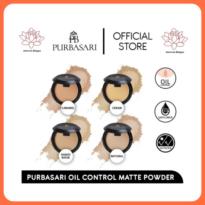 PURBASARI Oil Control Matte Powder 12gr (✔️BPOM)