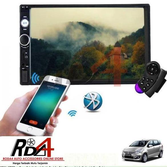 Tape Mobil Head Unit Double Din Mirror Link Android New Ertiga rod4 dijamin