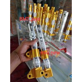 bottom shock bubut mio j GT M3 bumbungan tabung shock