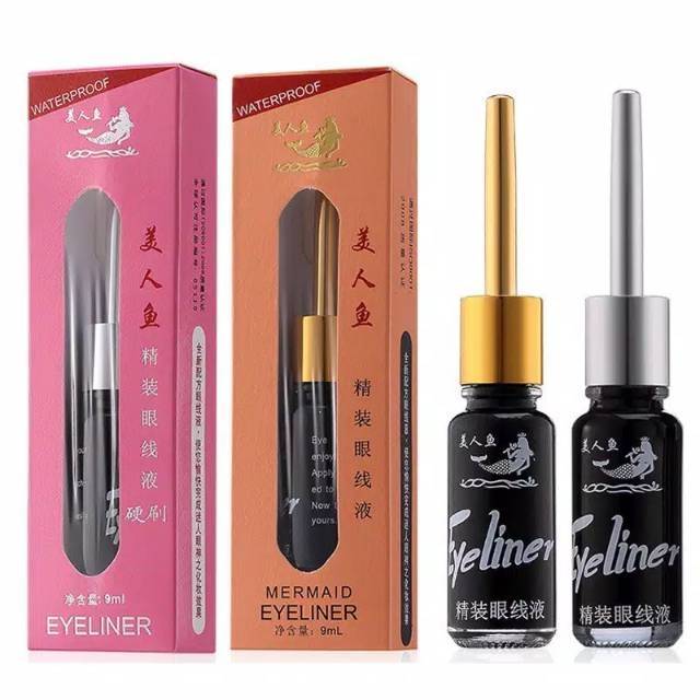 Eyeliner Putri Duyung/mermaid botol kaca