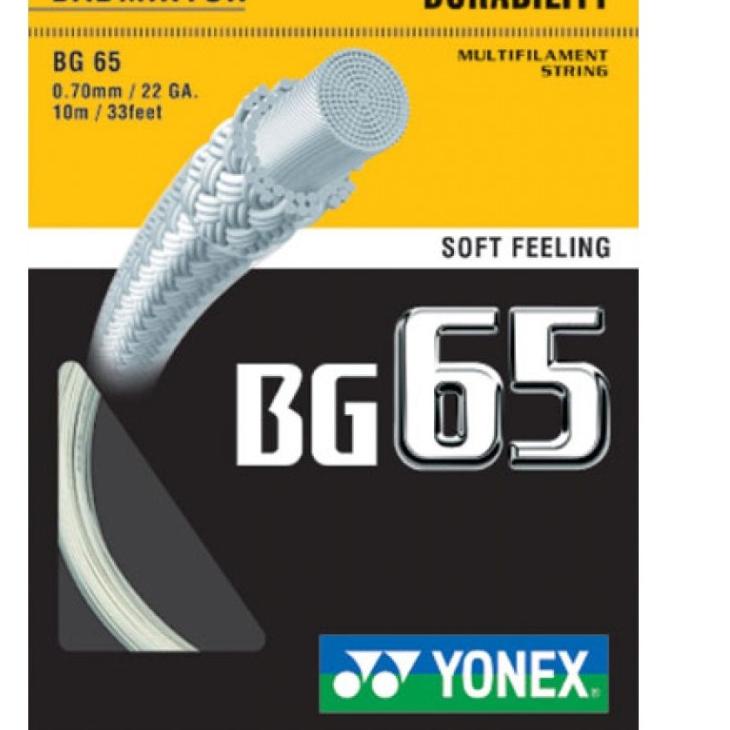 Keluaran Terbaru.. Senar Yonex BG 65 / Senar Raket Bulutangkis Yonex BG 65 / Senar Raket Badminton Y