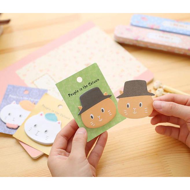 

cat Memo tulis, memo kecil, Memo pad, Stick it, tempelan memo kucing
