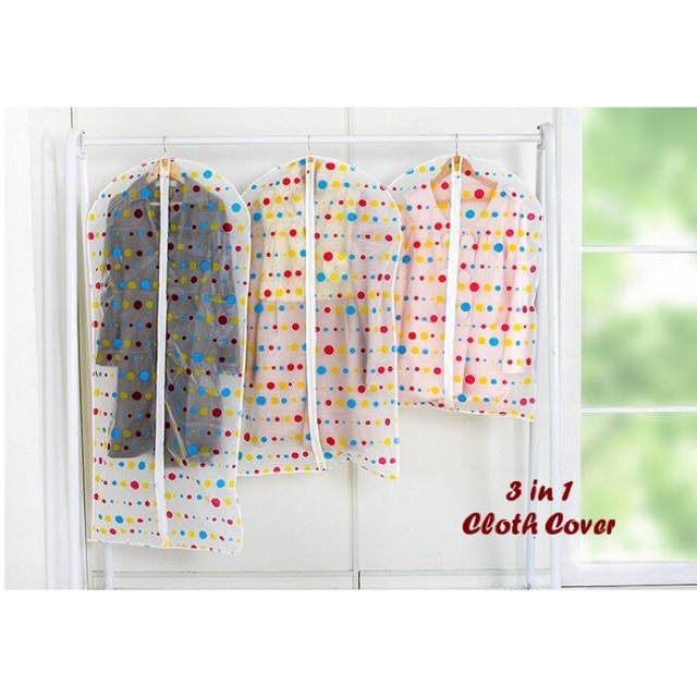 

3 in 1 cloth motif polkadot