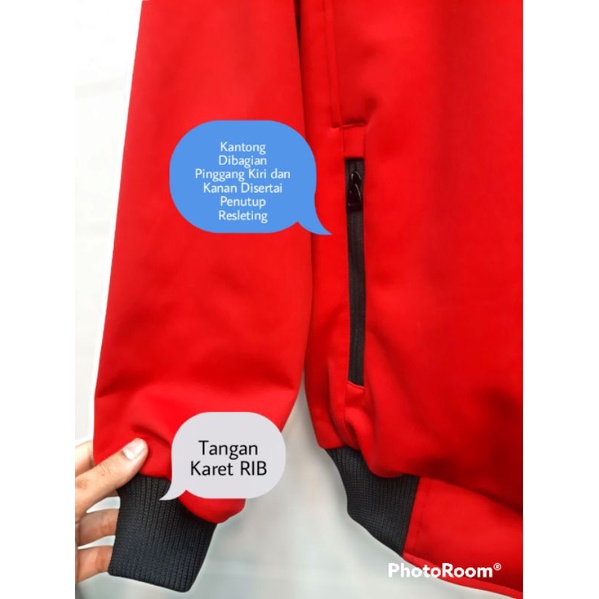 JAKET PREMIUM TEBAL BOUNDING WATERPROOF / Saku Hp Smartphone, Kantong Dalam, Lapisan Dalam Katun Adem Tidak Panas. by~ Loissa Jackets